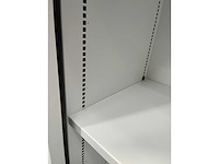 Halfhoge stalen akoestische schuifdeurkast - afbeelding 8 van  10