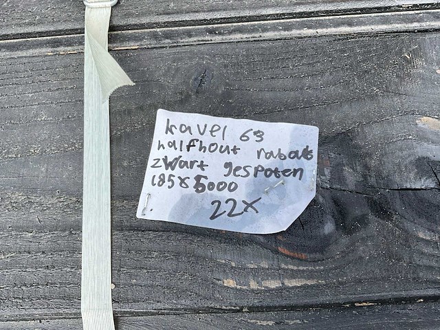 Halfhout rabat 5000x185 mm (22x) - afbeelding 7 van  7