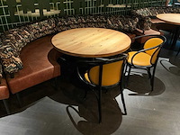 Halfrond eethoek opstelling - afbeelding 2 van  5