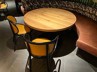 Halfrond eethoek opstelling - afbeelding 4 van  5