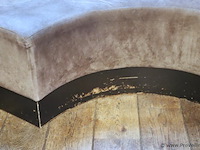 Halfronde zitbank incl. sierkussens - afbeelding 4 van  6