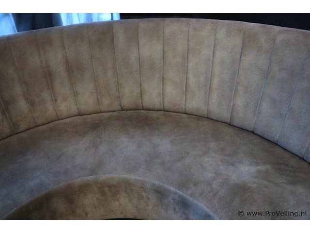 Halfronde zitbank incl. sierkussens - afbeelding 6 van  6