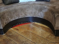 Halfronde zitbank incl. sierkussens - afbeelding 4 van  7