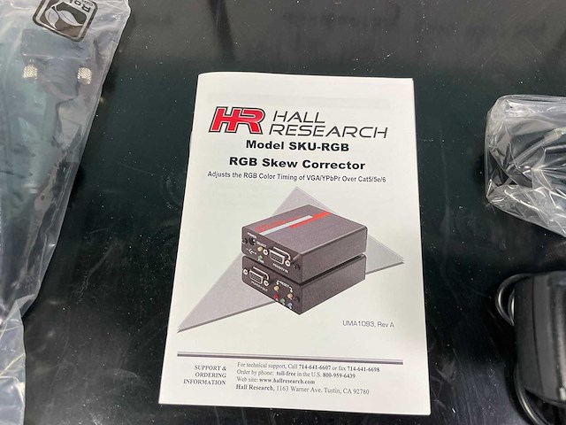 Hall research - sku-rgb rgb - scheve corrector (3x) - afbeelding 5 van  7