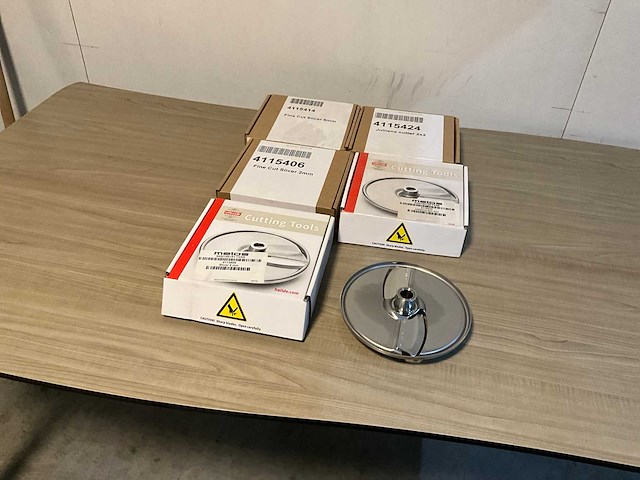 Hallde groente snijschijven (5x) - afbeelding 1 van  8