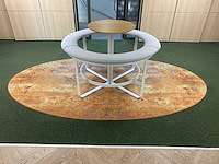+halle picnic - design barset met vloerkleed - grijs - afbeelding 2 van  9