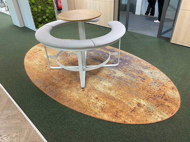 +halle picnic - design barset met vloerkleed - grijs - afbeelding 3 van  9