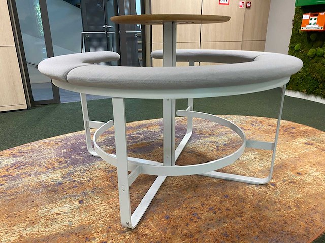 +halle picnic - design barset met vloerkleed - grijs - afbeelding 2 van  3
