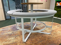 +halle picnic - design barset met vloerkleed - grijs - afbeelding 2 van  3