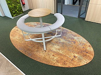 +halle picnic - design barset met vloerkleed - grijs - afbeelding 1 van  9