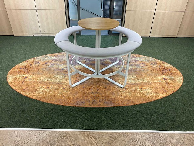 +halle picnic - design barset met vloerkleed - grijs - afbeelding 2 van  9