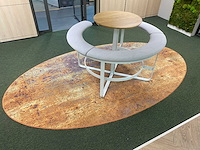 +halle picnic - design barset met vloerkleed - grijs - afbeelding 4 van  9