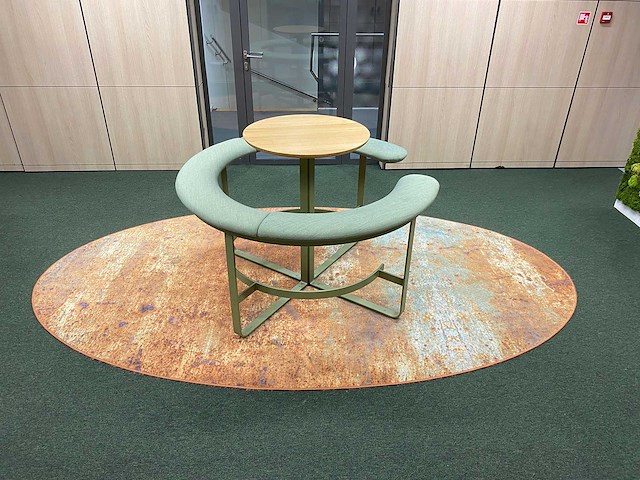 +halle picnic - design barset met vloerkleed - groen - afbeelding 4 van  11