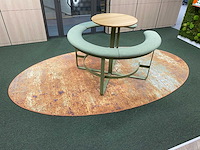 +halle picnic - design barset met vloerkleed - groen - afbeelding 5 van  10