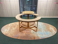 +halle picnic - design barset met vloerkleed - koper - afbeelding 3 van  13