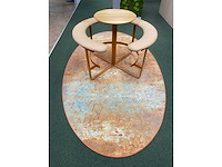 +halle picnic - design barset met vloerkleed - koper - afbeelding 9 van  13