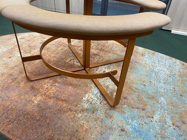 +halle picnic - design barset met vloerkleed - koper - afbeelding 11 van  13