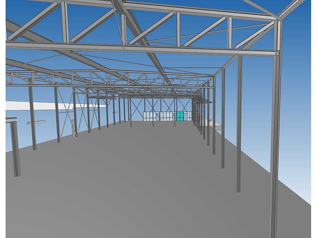 Hallen staalconstructie 1080m2 - afbeelding 4 van  12
