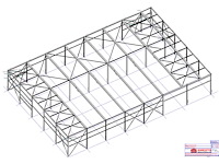 Hallen staalconstructie 1350m2 - afbeelding 1 van  8