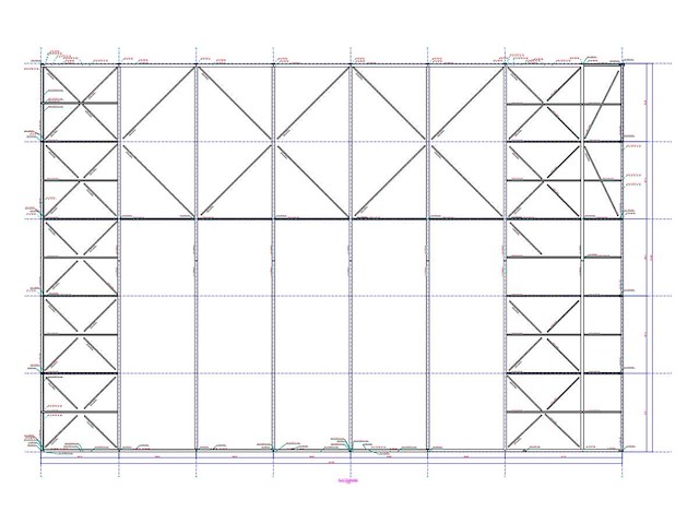 Hallen staalconstructie 1350m2 - afbeelding 3 van  8