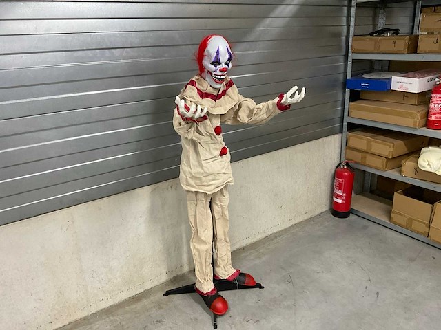 Halloween animatronic clown - afbeelding 2 van  5
