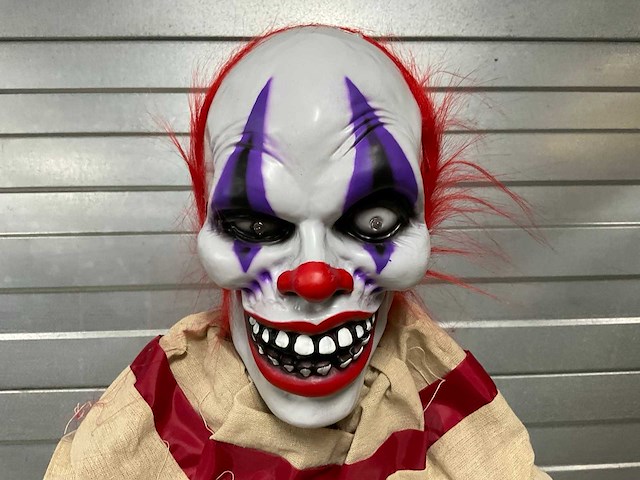 Halloween animatronic clown - afbeelding 3 van  5