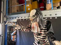 Halloween animatronic horror clown - afbeelding 3 van  5