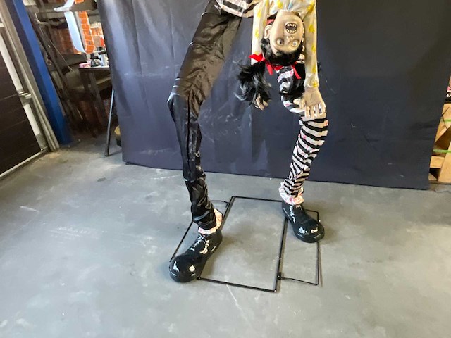 Halloween animatronic horror clown - afbeelding 5 van  5