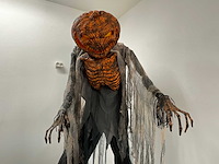 Halloween animatronic pompoen inferno - afbeelding 5 van  6