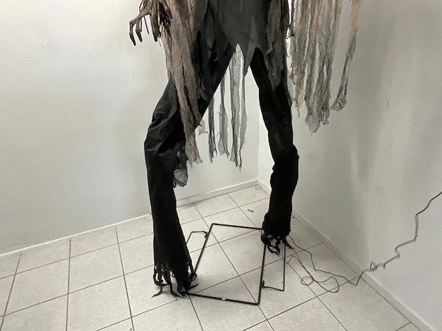 Halloween animatronic pompoen inferno - afbeelding 6 van  6