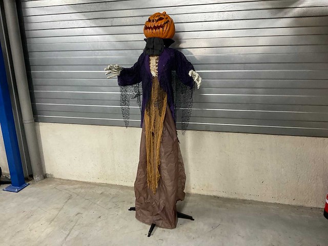 Halloween animatronic pompoen - afbeelding 1 van  4