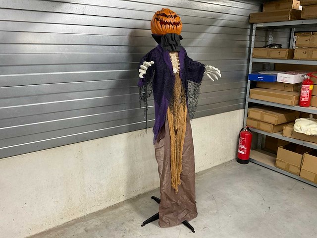 Halloween animatronic pompoen - afbeelding 2 van  4