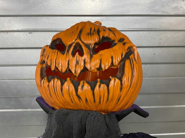 Halloween animatronic pompoen - afbeelding 3 van  4