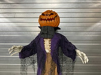 Halloween animatronic pompoen - afbeelding 4 van  5