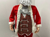 Halloween animatronic pop kerstman - afbeelding 1 van  1