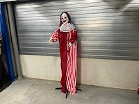 Halloween animatronic psycho clown - afbeelding 1 van  5