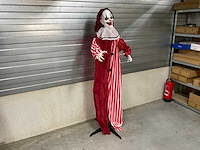 Halloween animatronic psycho clown - afbeelding 2 van  5