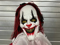 Halloween animatronic psycho clown - afbeelding 3 van  5