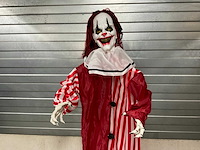 Halloween animatronic psycho clown - afbeelding 4 van  5