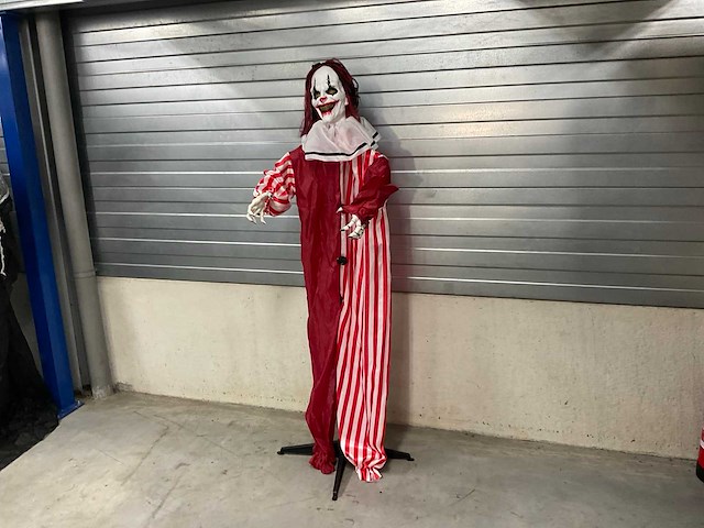 Halloween animatronic psycho clown - afbeelding 1 van  5
