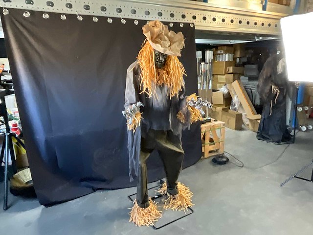 Halloween animatronic scare crow - afbeelding 2 van  5