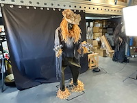 Halloween animatronic scare crow - afbeelding 2 van  5