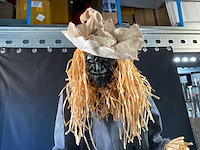 Halloween animatronic scare crow - afbeelding 3 van  5