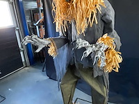 Halloween animatronic scare crow - afbeelding 4 van  5