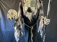 Halloween animatronic skelet - afbeelding 4 van  5