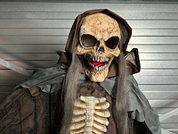 Halloween animatronic talking skeleton ghost - afbeelding 4 van  5