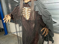 Halloween animatronic talking skeleton ghost - afbeelding 5 van  5