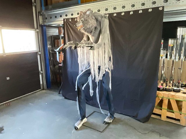 Halloween animatronic weerwolf - afbeelding 1 van  4