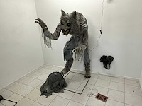 Halloween animatronic weerwolf - afbeelding 1 van  4