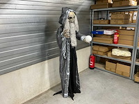 Halloween animatronic wizard - afbeelding 2 van  5